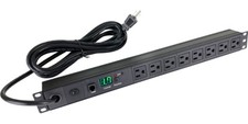 Metered Power Strip With And Alarm Buzzer + Current Meter
