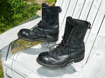square toe lineman boots