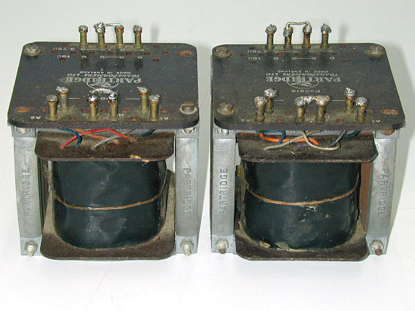 美品transistorbrand 限定品tappy modelフィン PARTRIDGE P3591A Output Transformer x2 Rare Vintage Pre