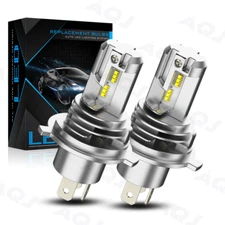 A Pair H4 HB2 9003 LED Headlight Bulbs Hi-Lo Globes For Mazda BT-50 2006-2023