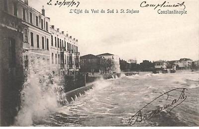 Turkey - CONSTANTINOPLE - The Effect of the South Wind in St. Stefano