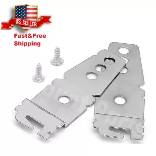 2 Pcs Whirlpool Kenmore KitchenAid WP8269145 Dishwasher Mounting Bracket 8269145