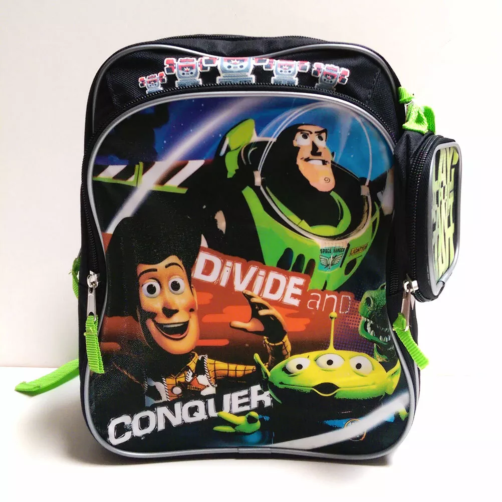 Vergelijkbaar weefgetouw buste Disney Toy Story 3 Backpack School 12&#034; Book Bag w Case School Toddler  Kids Boys | eBay