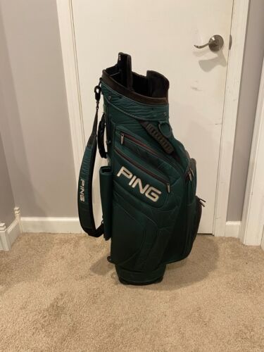Ping Golf Trailblazer Cart Bag - 8-Wege Trennwand - grün & schwarz - Bild 1 von 5