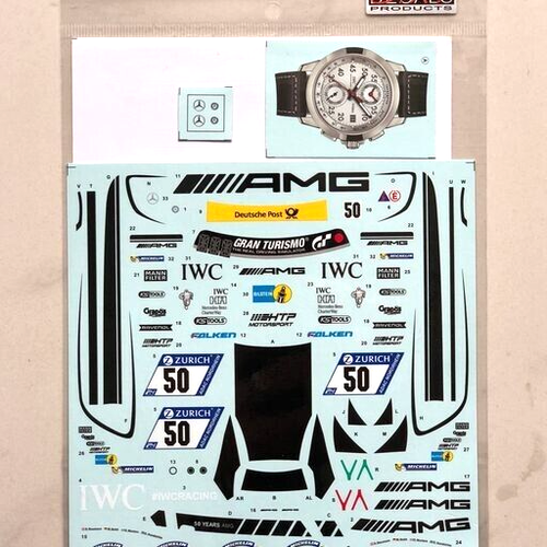 S.K. Decals SK24074 Mercedes-Benz AMG GT Nurburgring 24 Hr 2017 IWC Decal Sheet - Picture 2 of 2