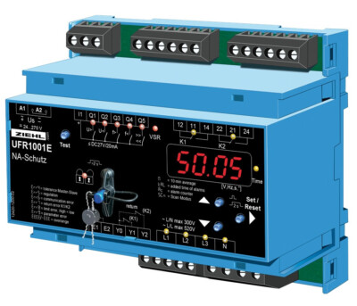ZIEHL Spannungs- und Frequenzrelais UFR 1001E - neueste Firmware - 0% MwSt.