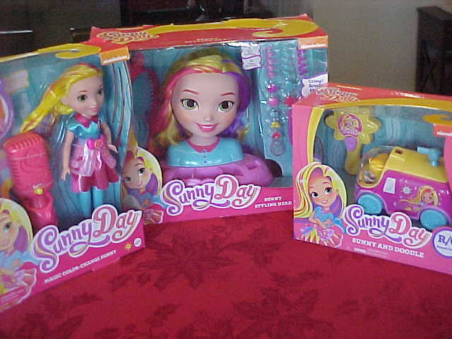 sunny day color change doll