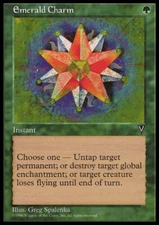 Magic the Gathering MTG Emerald Charm (106) Visions   LP