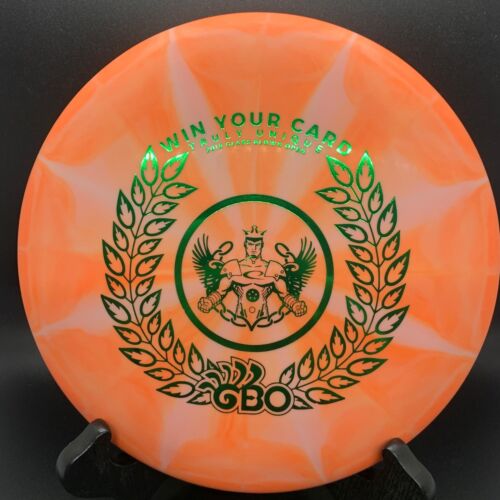 Dynamic Discs Prime Judge "2018 Glass Blown Open Win Your Card" Brand New 173g - Picture 1 of 2