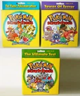 3x VINTAGE 1995-2000 COMPLETE SET POKEMON SCRATCHEES GAME CARDS NEW SEALED !