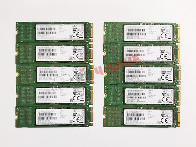 Lots of 10 - Samsung 128GB SSD M.2 SATA 2280mm PM871b MZ-NLN128C MZNLN128HAHQ
