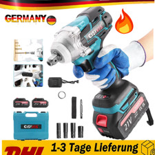 1800Nm Bürstenloser Akku Schlagschrauber 1/2" Akkuschrauber mit 2x 6000mAh Akku