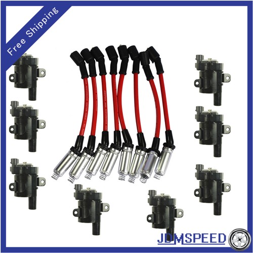 Ignition Coils And Plug Pack D585 UF262 For GMC Sierra Chevy Silverado