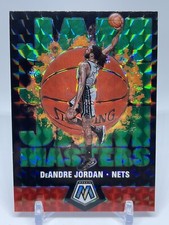 2019-20 Panini Mosaic Jam Masters Green Prizm #3 DeAndre Jordan Nets