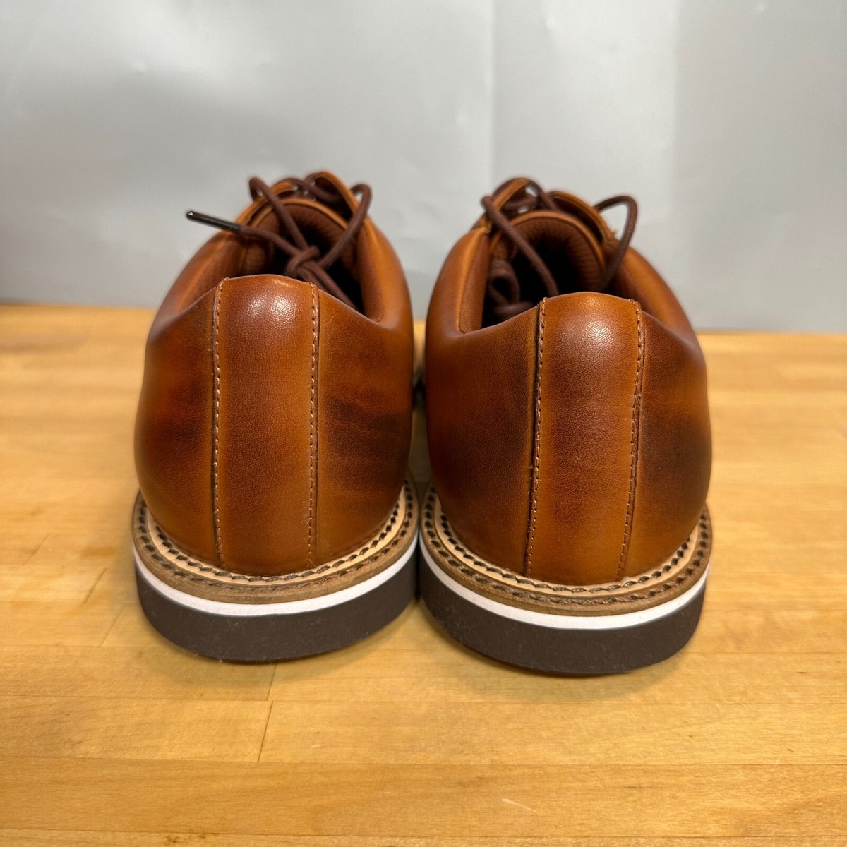 G/Fore x Peter Millar Burnished Pintuck Golf Shoes Brown Leather Men\'s Size 11.5 G/Fore and Peter Millar collaborate on new golf shoes  main image 2