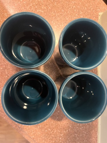 Fiestaware- Juniper tumblers-Set of 4- 6.5oz EUC - Picture 2 of 4