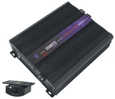 Marts Digital MXB 5000 1 OHM 5000w RMS Mono Car Amplifier Class D Amp+Volt Meter