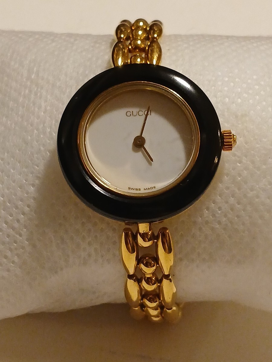 GUCCI ゴールド クロノグラフ 時計 GUCCI/グッチ】 126.4 Gタイムレス 腕時計 GP クオーツ ゴールド