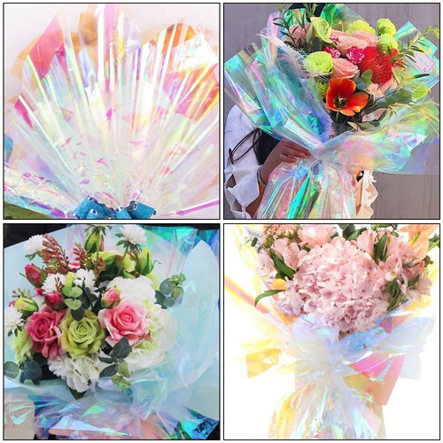Flower Wrapping Paper Cellophane Sheet Floral Packaging Paper - Picture 7 of 12