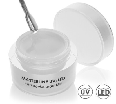 Masterline UV/LED Versiegelungsgel klar 30ml, Systemgel Seeler Ultra Glanz