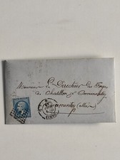 Lettre France 2 mars 1863 Timbre 20 c Napoléon III 1862