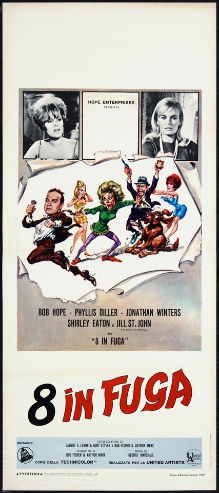 Locandina di Otto in fuga (1967)