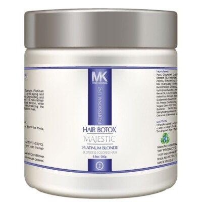 MK Hair Botox Step 2 Platinum Blonde Treatment 8oz-34oz. CANADA FAST SHIPPING