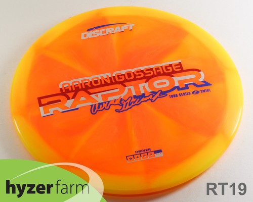Discraft GOSSAGE 2025 TOUR SERIES Z SWIRL RAPTOR *pick color/weight* Hyzer Farm - Picture 20 of 26