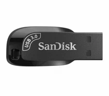 SanDisk 256GB Ultra Shift 100MB/s USB 3.0 Flash Thumb Drive SDCZ410-256G Retail