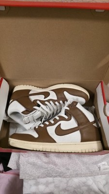 Nike Dunk High PRM Vintage Pecan Sail Men's Size 12 Sneakers USED