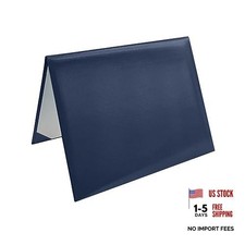 Navy Blue Diploma Cover 8.5"x11" - Graduation Smooth Certificate Holder - 1 Pack