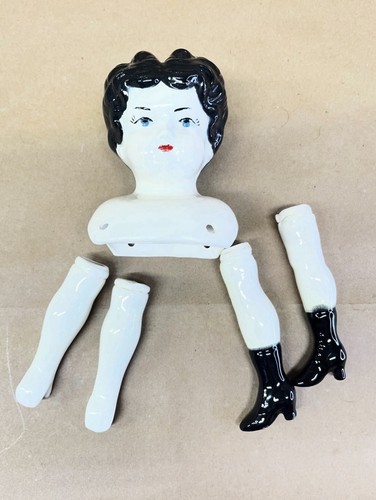 Body Parts - Porcelain China Doll Head Shoulders Arms Legs