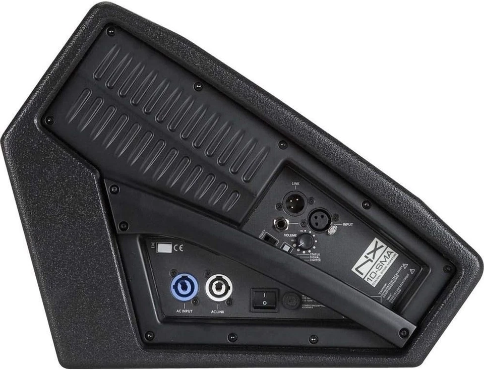RCF NX 10-SMA 10" 2-Way Active Powered Coaxial Stage Monitor Speaker & Cover - Image 3 of 4