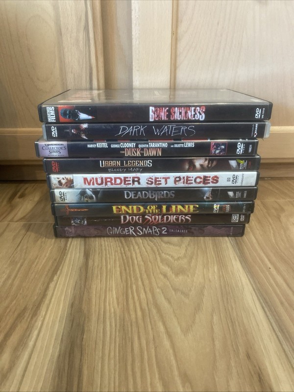 Horror/ Sci Fi Thriller movies DVD Lot 