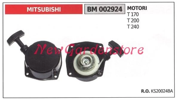 Mise En Route MITSUBISHI Moteur Débroussailleuse T 170 200 240 002924 - Photo 1/1