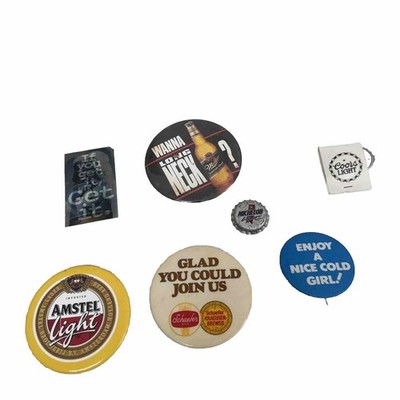 VTG Beer Advertisement Pens Miller Coors Amstel Bud Lite Schafer