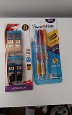 Paper Mate Clear Point Mechanical Pencils 3 ct and Pentel Refills 120 ct