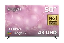 Kogan 50" LED 4K Smart AI Google TV - U96V, 50 Inch, TVs, TV & Home Theatre