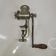VTG Universal Climax 51 Hand Crank Meat Grinder Counter Mount Sausage Filler