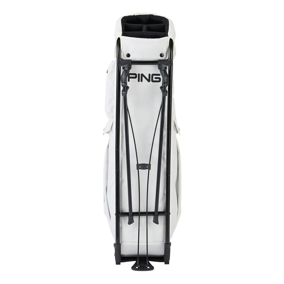 PING Golf Pipe Frame Carry Stand Bag 9 in 4-Way Divider Lightweight Orange 2025 - Image 3 of 4