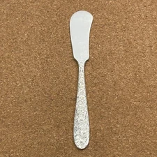National Silver Co. Narcissus Silverplate 5.75" Butter Knife Spreader AA Plus
