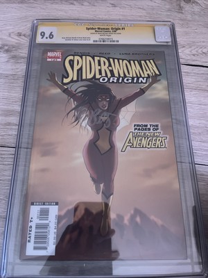Spider-Women Origin #1 Limited Series CGC 9.6 Signed By Brian Michael Bendis