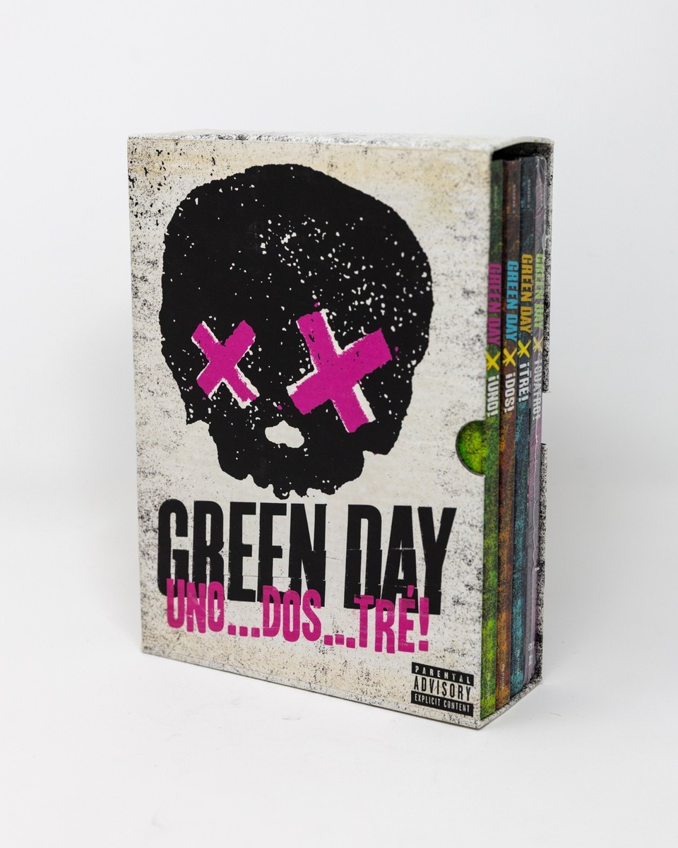 Green Day Uno Dos Tre Cuatro! Full Box Set | eBay