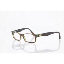 Ray-Ban RB 5206 Brown Tortoise Shell 52-18-140mm Eyeglasses FRAMES ONLY - FAIR