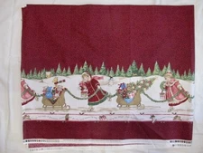 DAISY KINGDOM "TO GRANDMA'S HOUSE" DOUBLE BORDER FABRIC- 3 YARDS