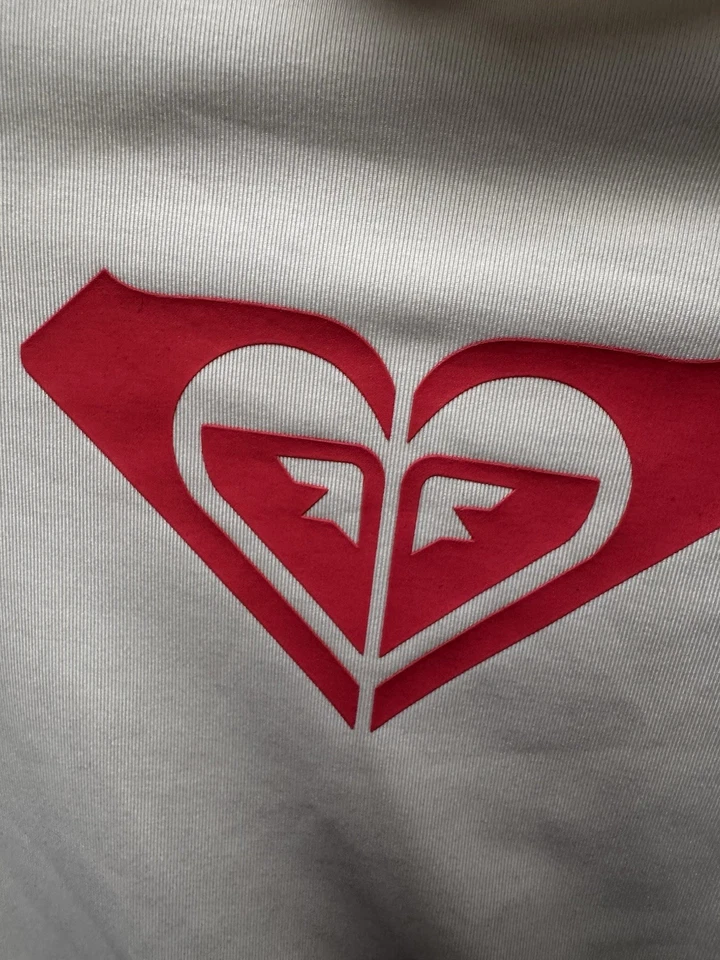 Roxy kids longsleeve white tee size 14/xl - Image 3 of 4