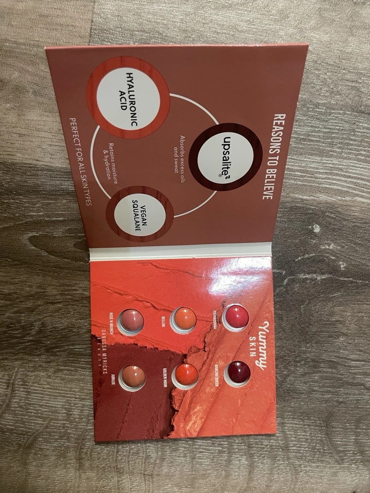 danessa myricks flushed yummy skin blurring balm powder sample pods - Image 4 of 4