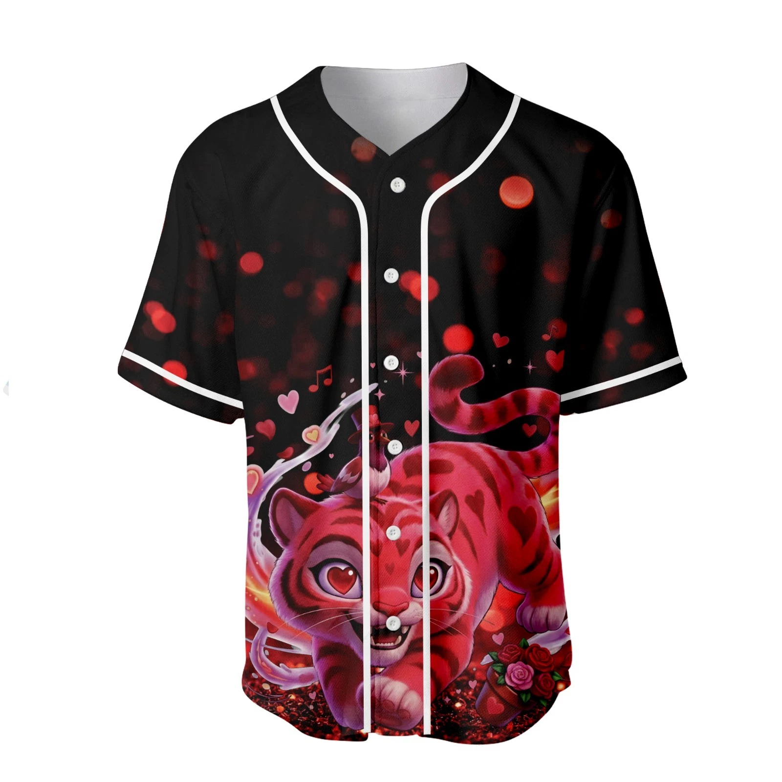 Kpop Demon Hunter Baseball Jerse, Derpy The Tiger Cosplay Baseball Jersey