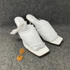 RAYE Roo Heel Women's Size 9.5 White RYSH497 