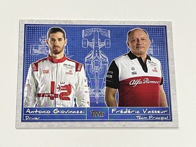 2021 Topps Formula 1 Racing #D-10 - Antonio Giovinazzi - Alfa Romeo Racing ORLEN